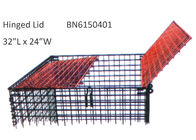 BN6150107 산업 철사 콘테이너, 접히는 철망사 콘테이너 32의 x 24 인치 협력 업체